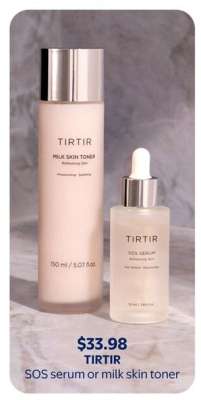 TIRTIR SOS serum or milk skin toner