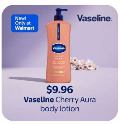 Vaseline Cherry Aura body lotion