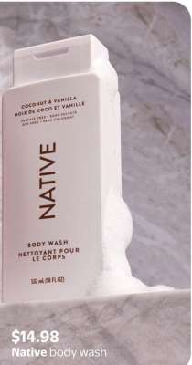 NATIVE BODY WASH