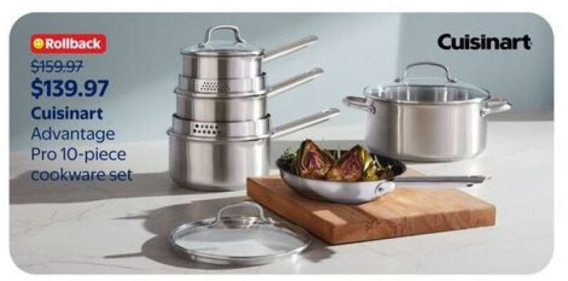 Cuisinart Advantage Pro 10-piece cookware set