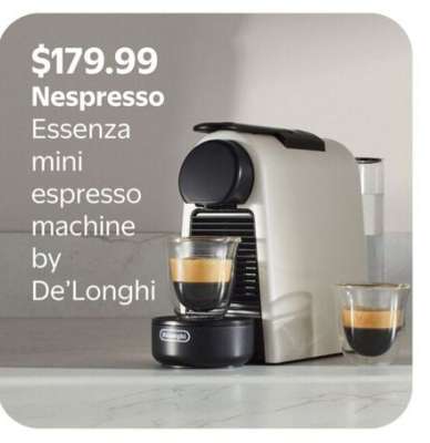 Nespresso Essenza Mini Espresso Machine by De'Longhi
