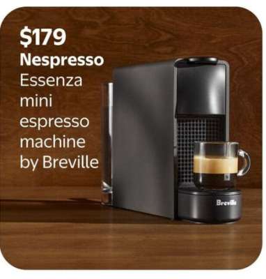 Nespresso Essenza Mini Espresso Machine by Breville