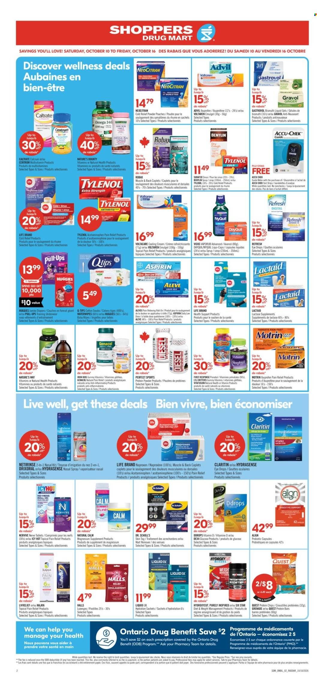 Shoppers Drug Mart flyer - October 09, 2026 - October 15, 2026. Page 4
