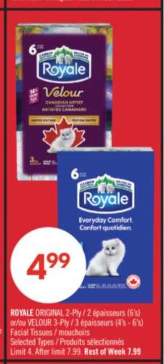 ROYALE ORIGINAL 2-Ply / VELOUR 3-Ply