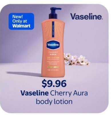 Vaseline Cherry Aura body lotion