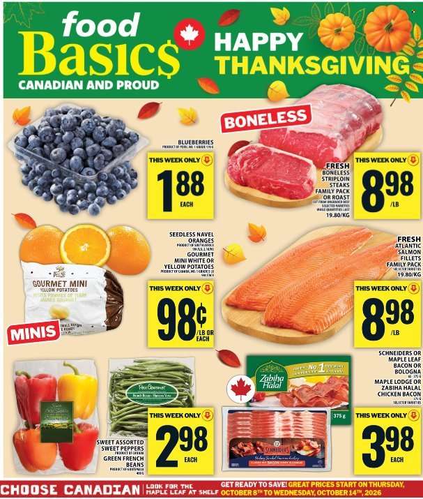 Food Basics Flyer - October 08, 2026 - October 14, 2026.
