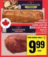 Legacy Marinated Pork Loin or Pulled Pork Roast