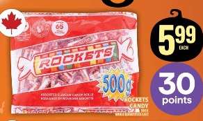 Rockets Candy