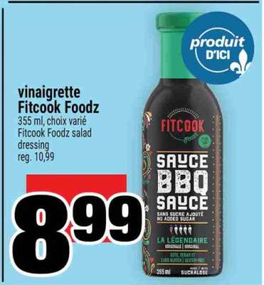 vinaigrette Fitcook Foodz