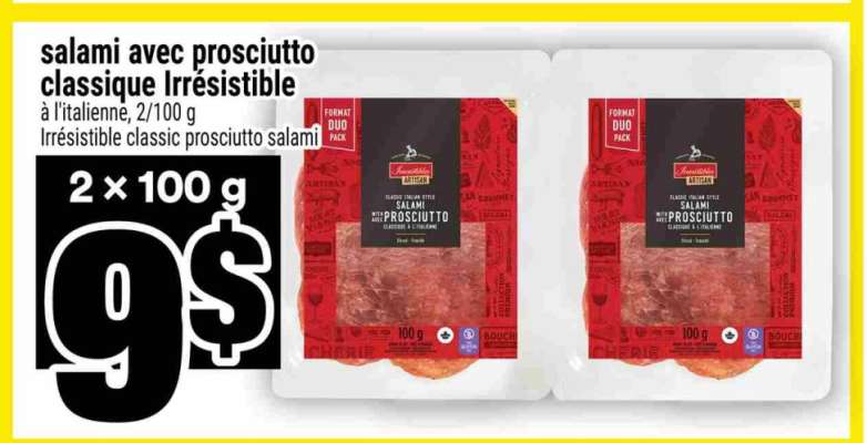 salami avec prosciutto classique Irrésistible