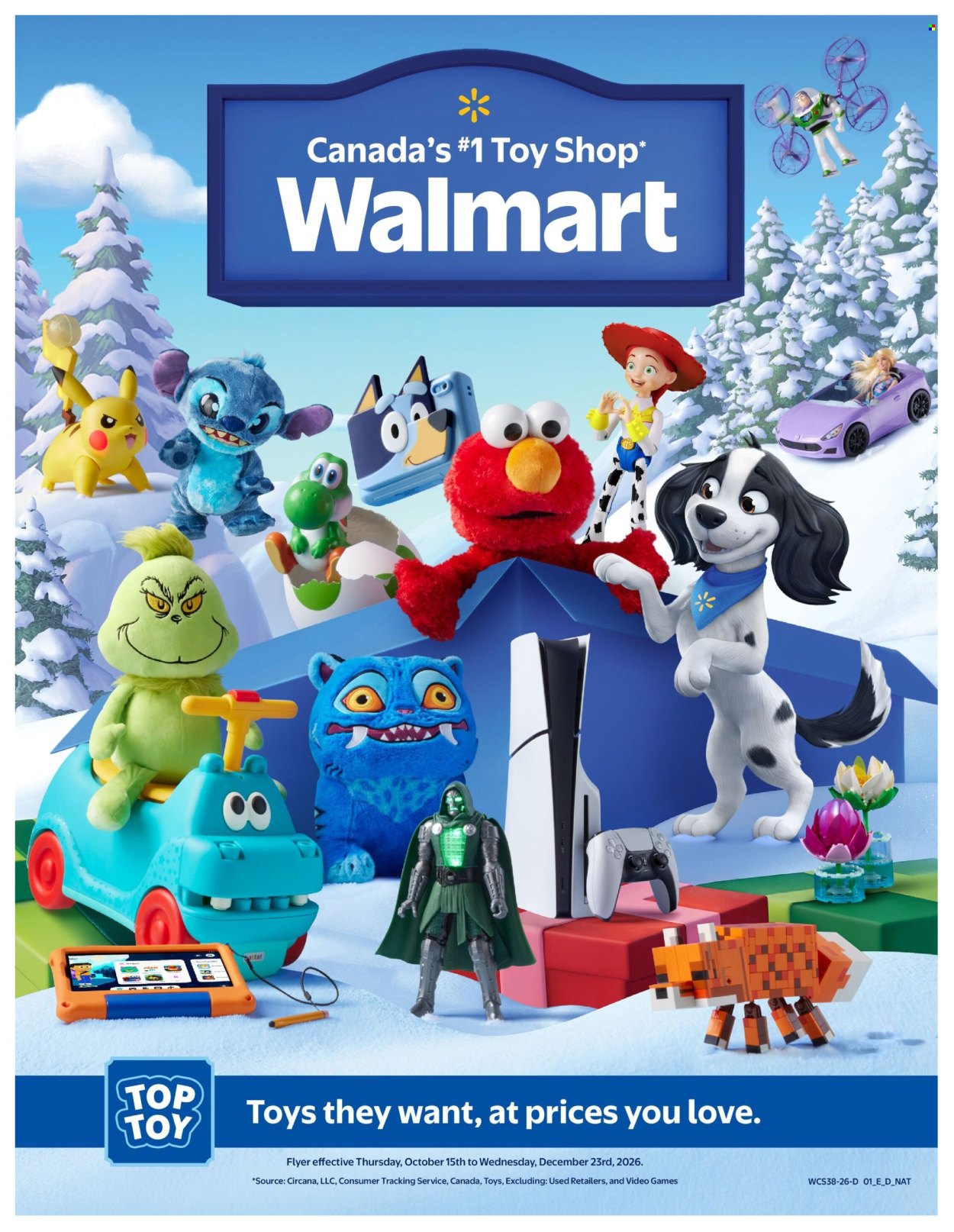Walmart flyer - October 15, 2026 - December 23, 2026. Page 1