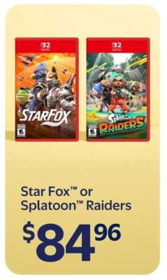 Star Fox™ or Splatoon™ Raiders