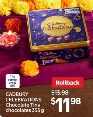 CADBURY CELEBRATIONS Chocolate Tins