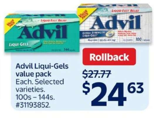 Advil Liqui-Gels Value Pack