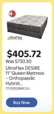 UltraFlex DESIRE 11” Queen Mattress