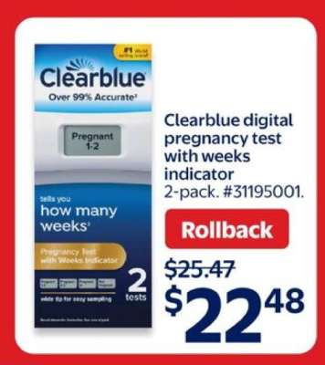 Clearblue Digital Pregnancy Test with Weeks Indicator