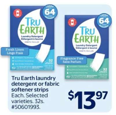 Tru Earth Laundry Detergent or Fabric Softener Strips