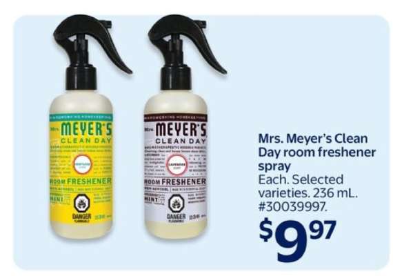 Mrs. Meyer's Clean Day room freshener spray