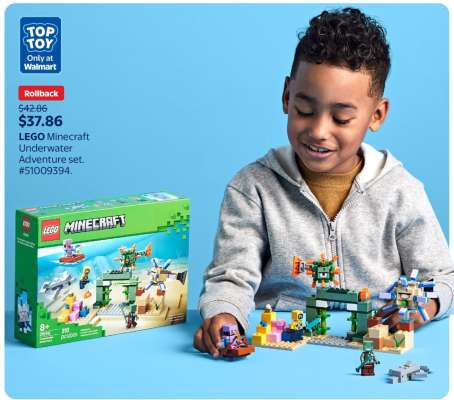LEGO Minecraft Underwater Adventure set