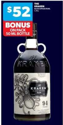 The Kraken Black Spiced Rum