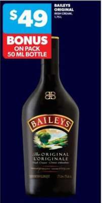 Baileys Original Irish Cream