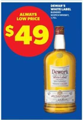 Dewar's White Label