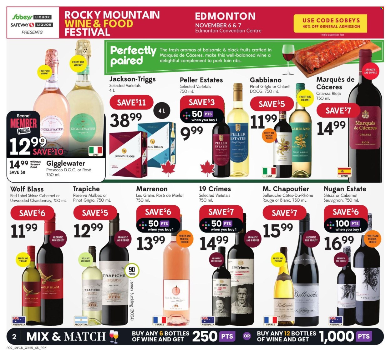 Sobeys Liquor flyer - October 15, 2026 - October 21, 2026. Page 2