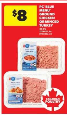 PC Blue Menu Ground Chicken or Minced Turkey