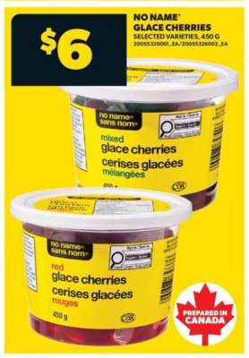 NO NAME Glace Cherries