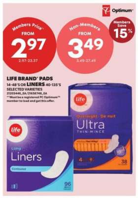 LIFE BRAND PADS