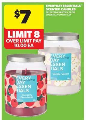 EVERYDAY ESSENTIALS SCENTED CANDLES