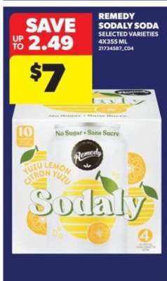 Remedy Sodaly Soda