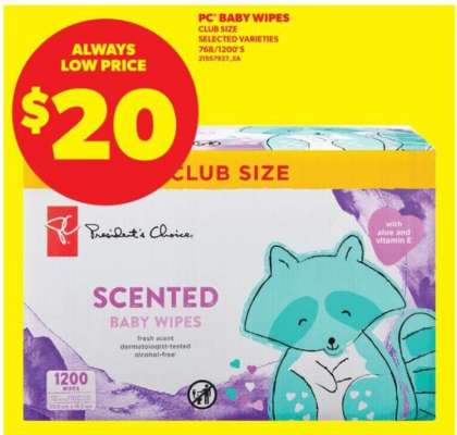 PC BABY WIPES