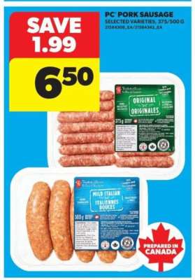 PC Pork Sausage