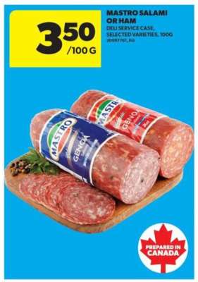 Mastro Salami or Ham