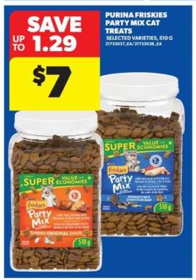 PURINA Friskies Party Mix Cat Treats