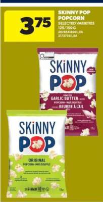 SKINNY POP POPCORN