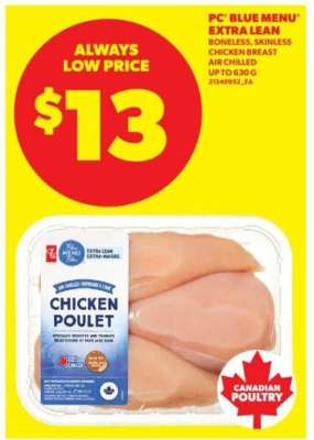 PC Blue Menu Extra Lean Chicken Breast