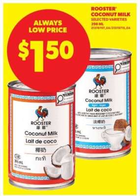 Rooster Coconut Milk