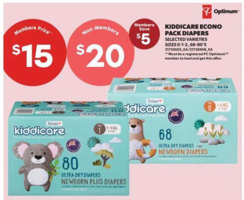 Kiddicare Econo Pack Diapers