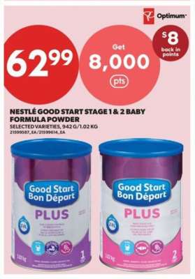 Nestlé Good Start Stage 1 & 2 Baby Formula Powder