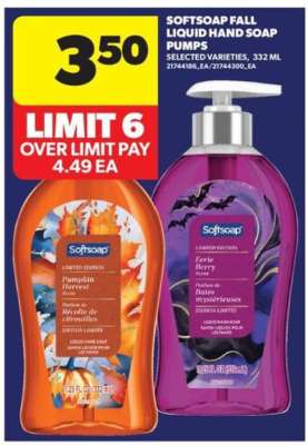 Softsoap Fall Liquid Hand Soap Pumps