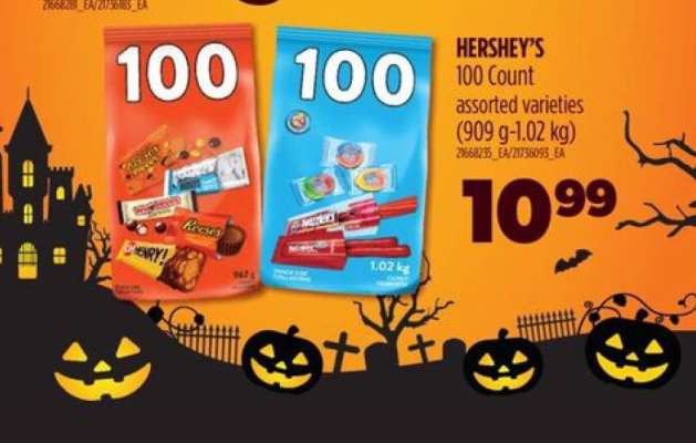 HERSHEY'S 100 Count