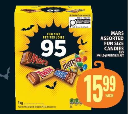 Mars Assorted Fun Size Candies