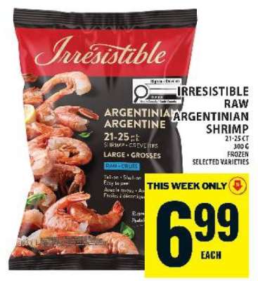 Irresistible Raw Argentinian Shrimp