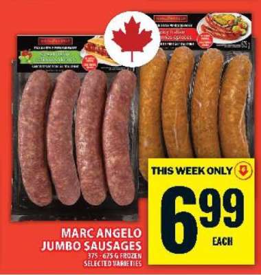 Marc Angelo Jumbo Sausages