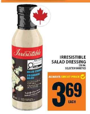 Irresistible Salad Dressing
