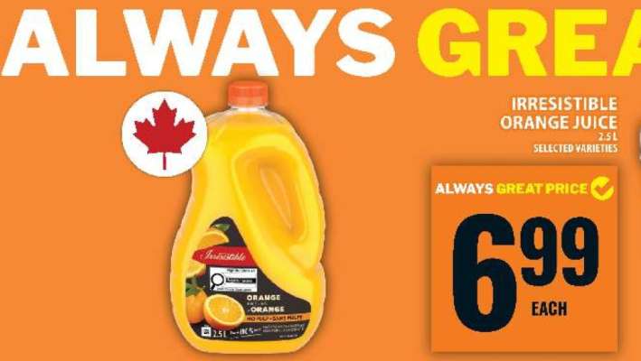 Irresistible Orange Juice