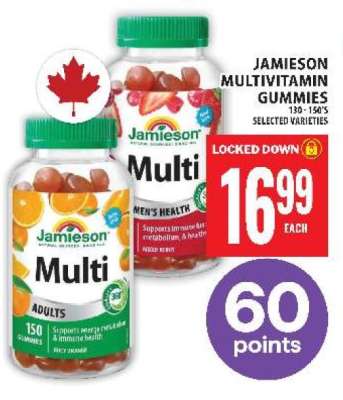 Jamieson multivitamin gummies