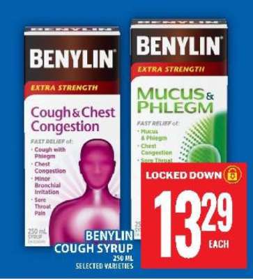 BENYLIN COUGH SYRUP